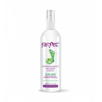 Farmec Antiperspirant Picioare Forte cu Aloe Vera, 200 ml