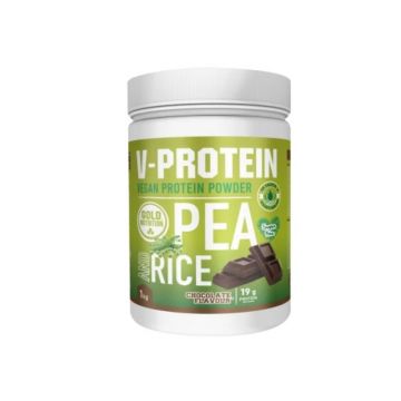 Gold Nutrition Pudra Proteica Vegetala V-protein Ciocolata, 1 kg
