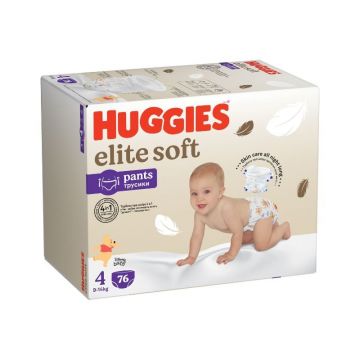 Huggies Elite Soft Pants Box, Nr.4, 9-14kg, 76 bucati