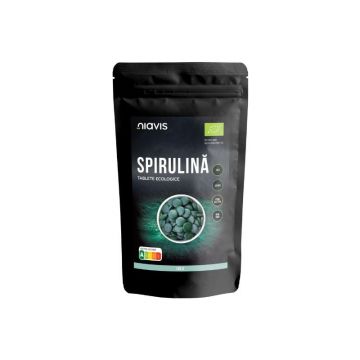 Niavis Spirulina Tablete Ecologice BIO, 125g