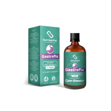 Nutrisential GastroFix Tinctura pentru bolile sistemului digestiv, 100ml