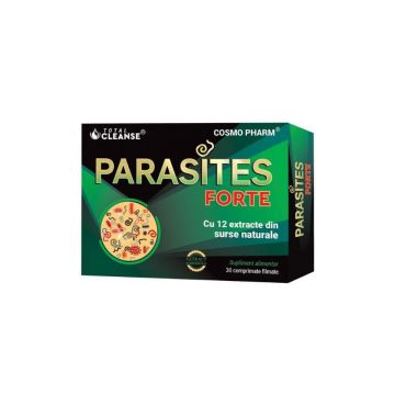 Parasites Forte Total Cleanse®, 30 comprimate, Cosmopharm