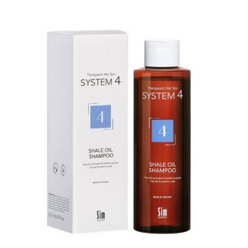 Sampon 4 tratament pentru scalp gras seboreic, sensibil si iritat, matreata grasa, 250ml, System 4 Therapeutical Hair Spa