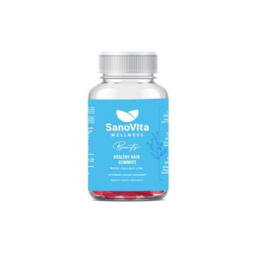 Sanovita Wellness Jeleuri pentru par Healthy Hair Beauty, 60 bucati