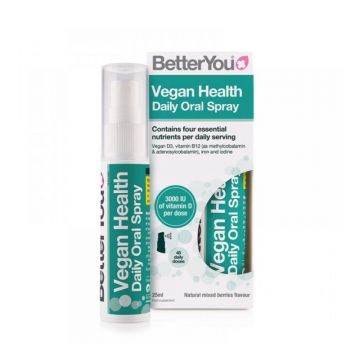 Spray oral Vegan Health, 25ml, BetterYou