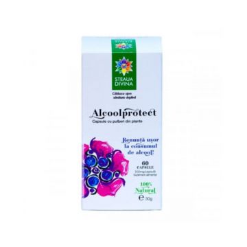 Steaua Divina AlcoolProtect, 60 capsule