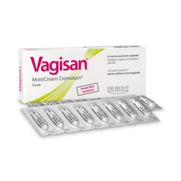 Vagisan MoistCream Cremolum Ovule, 16 ovule