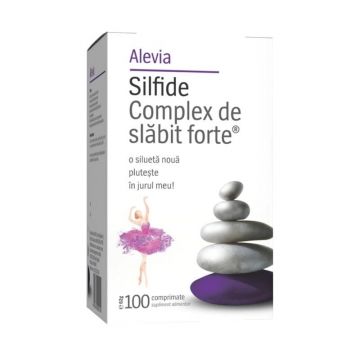 Alevia Silfide complex de slabit forte, 100 comprimate