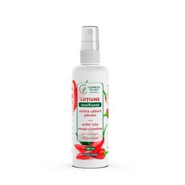 cosmetic plant lotiune tonifianta par cu ardei iute spray 100ml