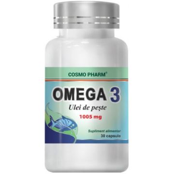 cosmo pharm omega 3 ulei peste 1005mg ctx30 cps