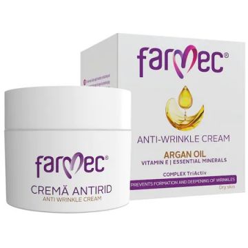 Crema antirid, 50ml, Farmec