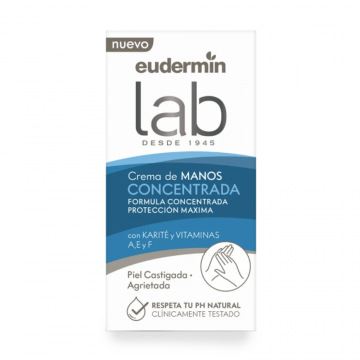 Crema concentrata de maini pentru protectie maxima cu vitaminele A & E & F, 50ml, Eudermin