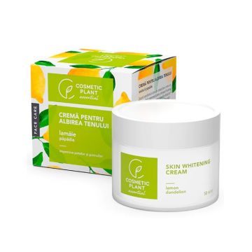 Crema pentru albirea tenului, 50ml, Cosmetic Plant