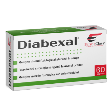 Diabexal, 60 capsule, FarmaClass