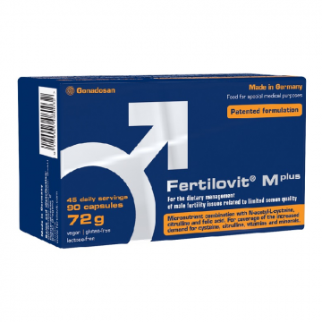 Fertilovit M Plus 72g, 90 capsule, Gonadosan