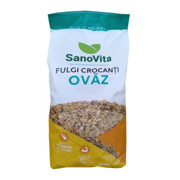 Fulgi de ovaz, 250g, SanoVita