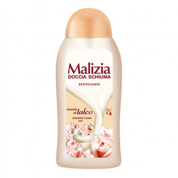 Gel de dus cu talc, 300ml, Malizia