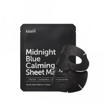 Masca din carbune de bambus Klairs Midnight Blue, 23 g