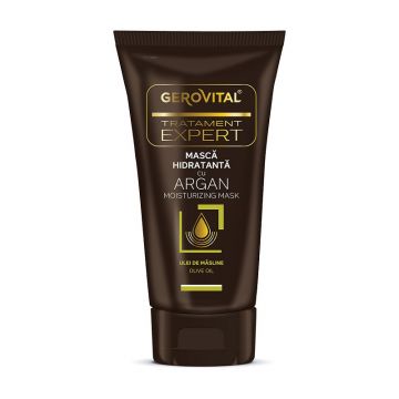 Masca hidratanta cu Argan Tratament Expert, 150ml, Gerovital