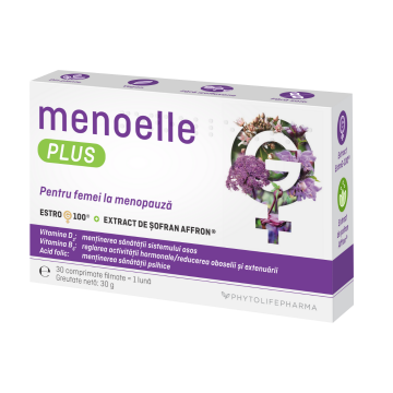 Menoelle Plus, 30 comprimate filmate, Pharma Brands