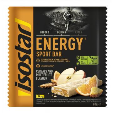 Mini batoane energizante multifruct, 3 x 20g, Isostar