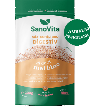 Mix echilibru digestiv, 200g, SanoVita