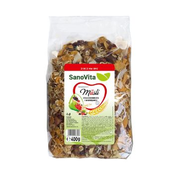 Musli cu merisor, 400g, SanoVita