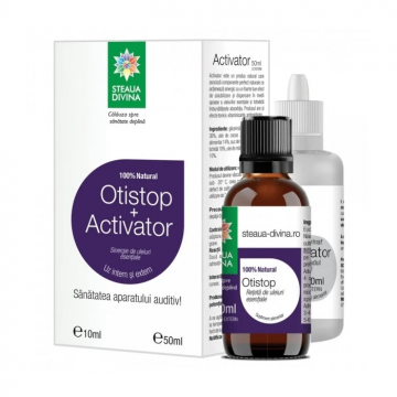 Otistop, 10 ml + Activator 50 ml, Steaua Divina