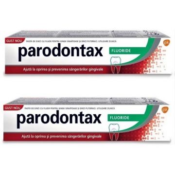Parodontax Fluoride pasta de dinti - 75 ml ( pachet promo 1+1 la -50% reducere)