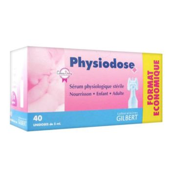 Physiodose ser fiziologic steril x 40 unidoze x 5 ml sol.