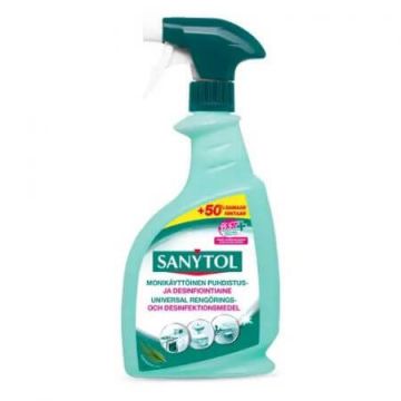 Spray dezinfectant pentru curatarea suprafetelor, 750 ml, Sanytol