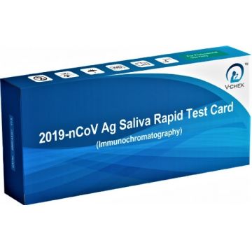 Test Antigen Rapid Covid-19 din Saliva - 1 bucata V-Chek