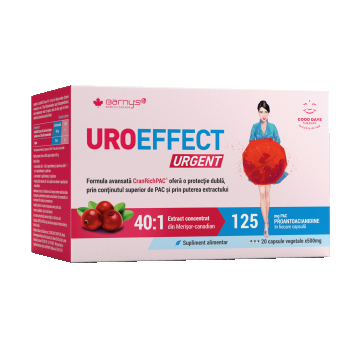 Uroeffect Urgent, 20 capsule vegetale, Good Days Therapy