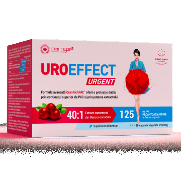Uroeffect Urgent, 20 capsule vegetale, Good Days Therapy