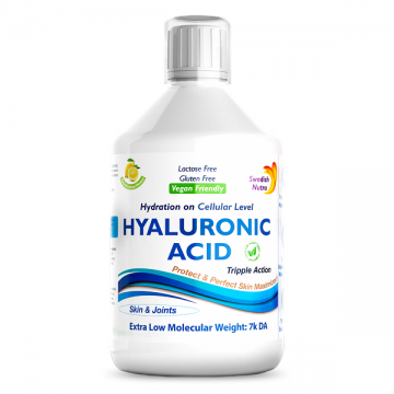 Acid Hialuronic lichid 100mg, 500ml, Swedish Nutra