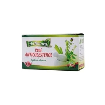 Ceai anticolesterol, 20 plicuri, AdNatura