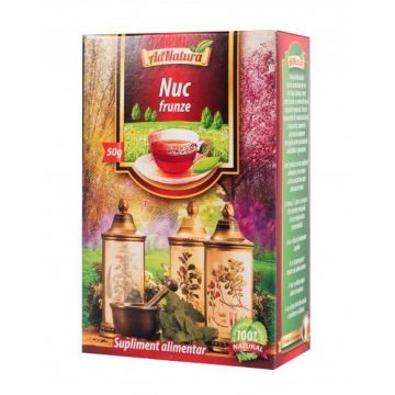 Ceai de nuc frunze, 50g, AdNatura