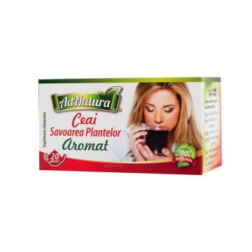 Ceai Savoarea plantelor aromat, 20 plicuri, AdNatura