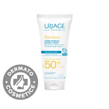 Crema minerala cu SPF50+ Bariesun, 100ml, Uriage