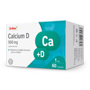 Dr.Max Calcium D, 60 comprimate