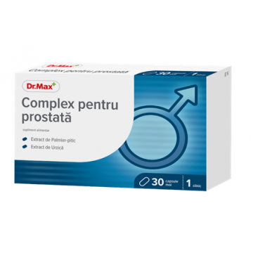 Dr. Max Complex pentru prostata, 30 capsule moi