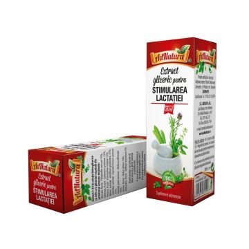 Extract gliceric pentru stimularea lactatiei, 50ml, AdNatura