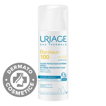 Fluid protectie extrema Bariesun 100 SPF 50+, 50ml, Uriage