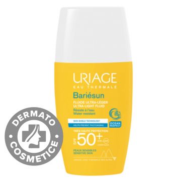 Fluid ultra lejer pentru protectie solara cu SPF 50+ Bariesun, 30ml, Uriage