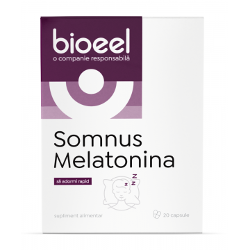 Somnus Melatonina, 20 capsule, Bioeel