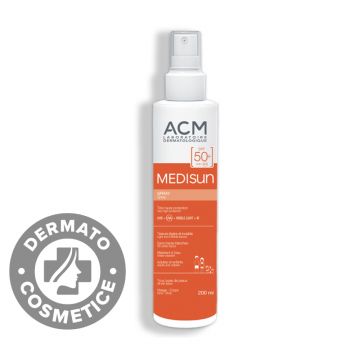 Spray pentru protectie solara cu SPF 50+ Medisun, 200ml, ACM