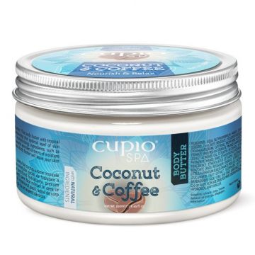 Unt de corp Organic SPA Cocos & Cafea, 250ml, Cupio