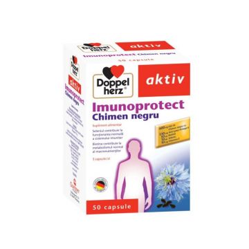 Aktiv Imunoprotect cu chimen negru, 50 capsule, Doppelherz