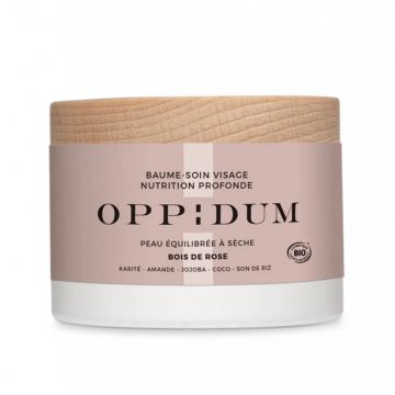 Balsam de noapte pentru fata ultra-hranitor Oppidum Bois de Rose, 50 ml