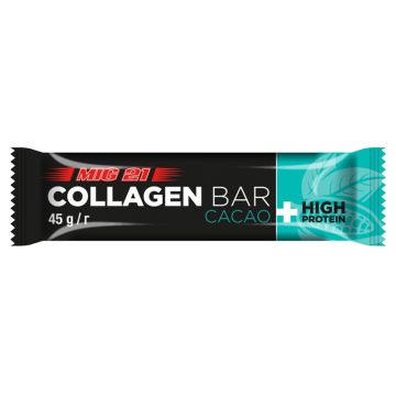 Baton colagen cu cacao MIG 21, 45g, Soco